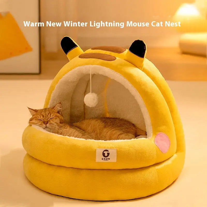 Cat Nest Four Seasons Universal Winter Warm Closed - My Store